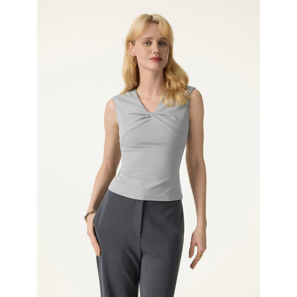 OGLmove Limited Sale: Size XS Non-Bra Tops Light Gray