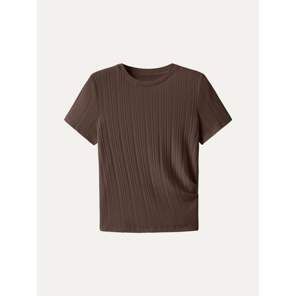 OGLmove Limited Sale: Size XL Non-Bra Tops Umber Wood Brown