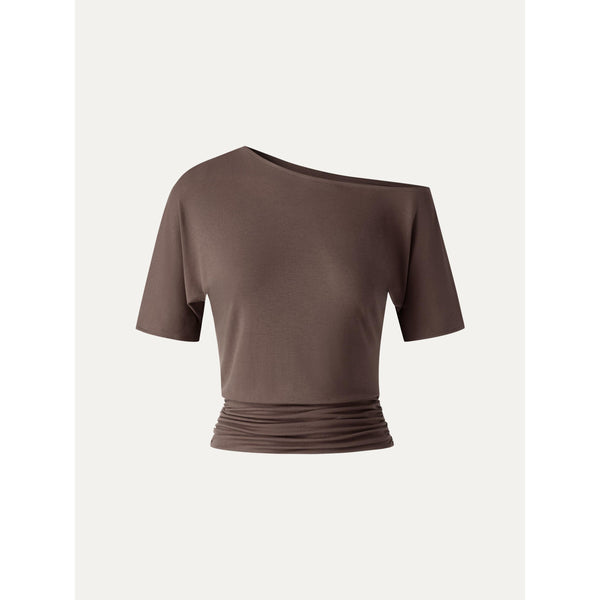 OGLmove Last Chance in Size 2XL Non-Bra Tops Chocolate Brown