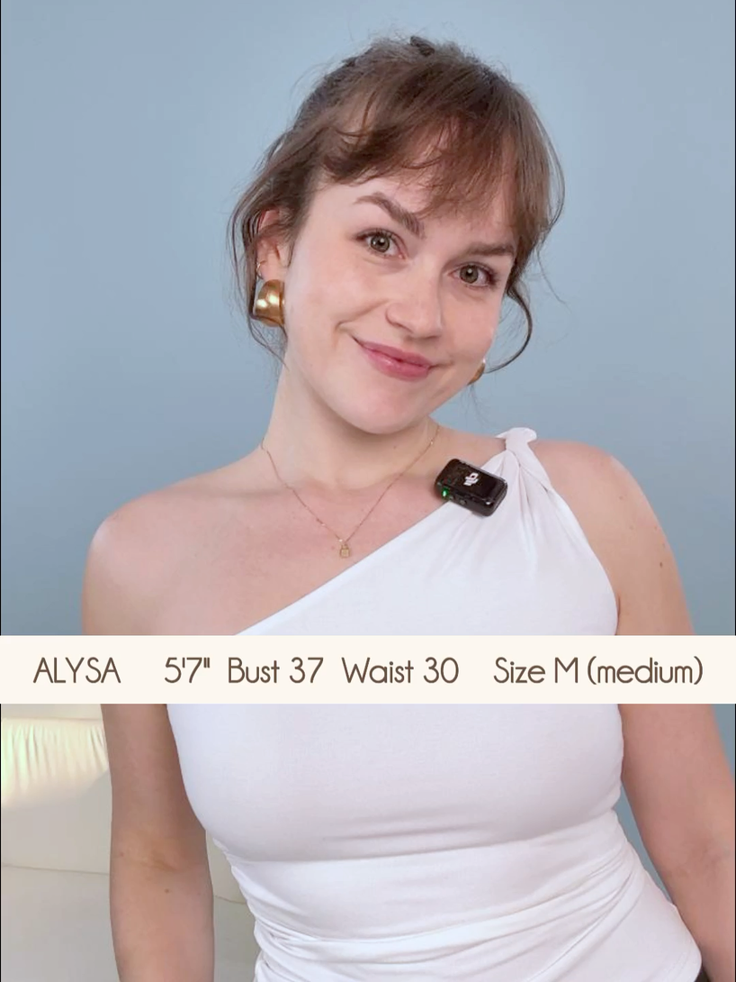 OGLmove One Shoulder Twisted Bra Tank