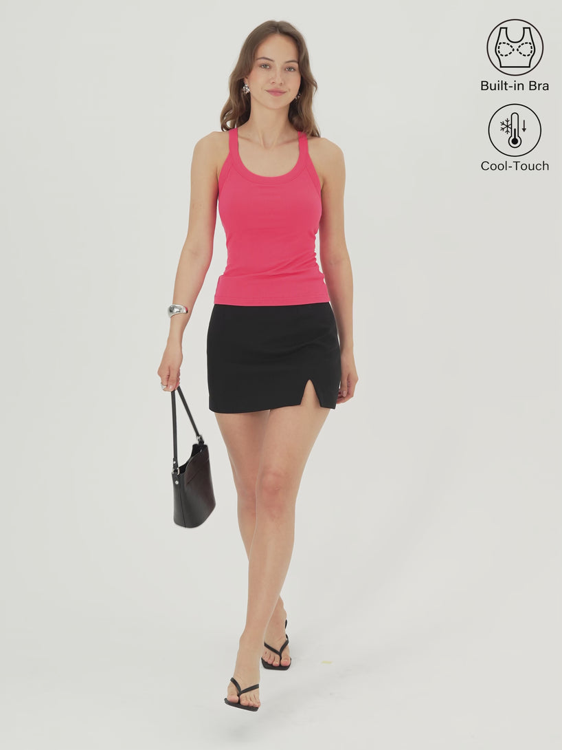 OGLmove CoolTouch Scoop Neck Racer Back Brami