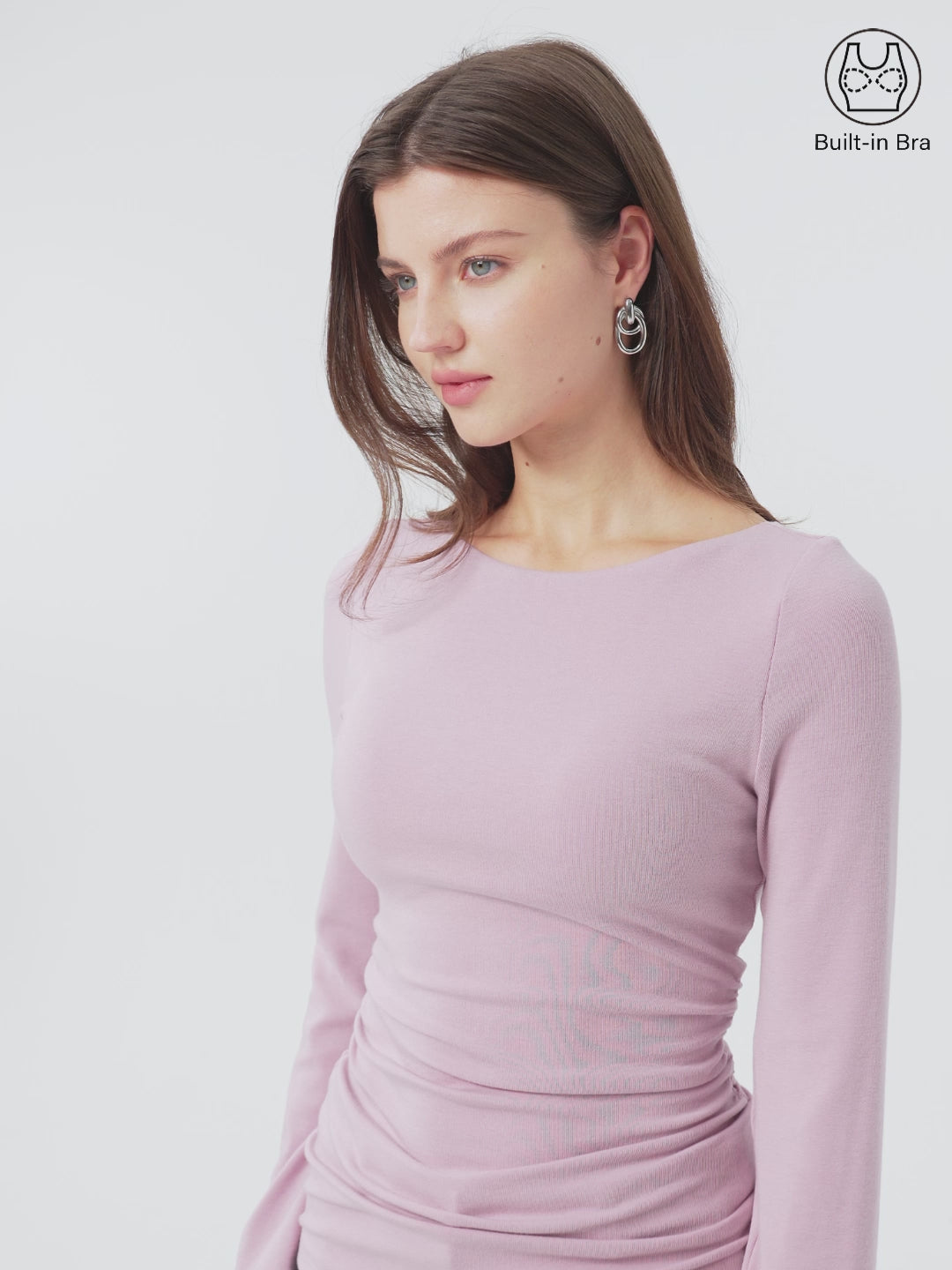 Bell Sleeves Ruched Brami