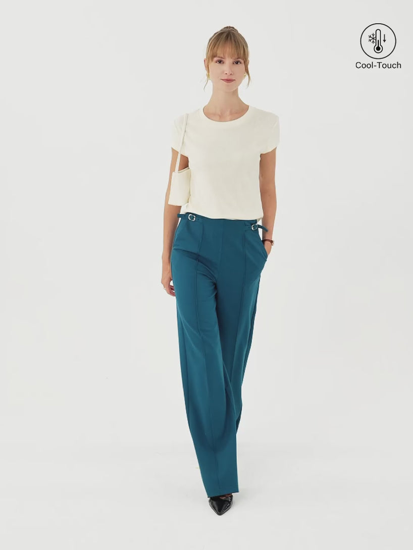 OGLmove Cotton-Linen Blend Cooling Essential Summer Tee