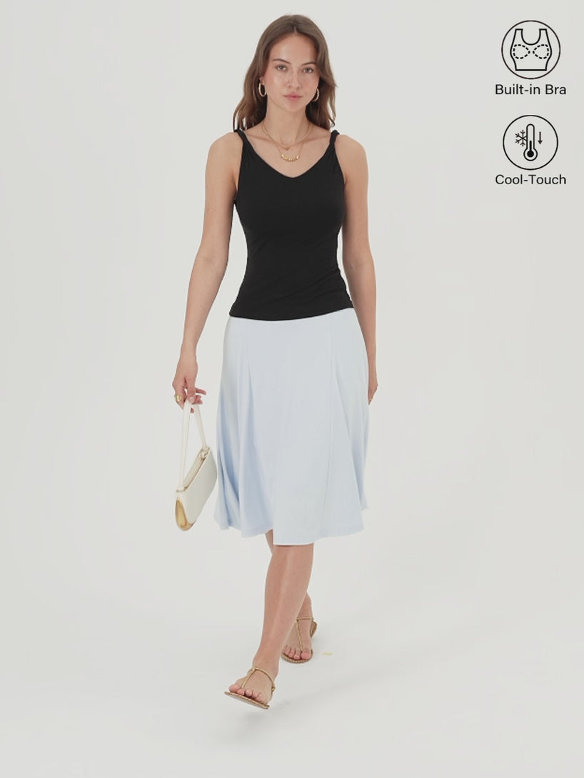 OGLmove CoolTouch Twisted Strap V-Neck Bra Tank