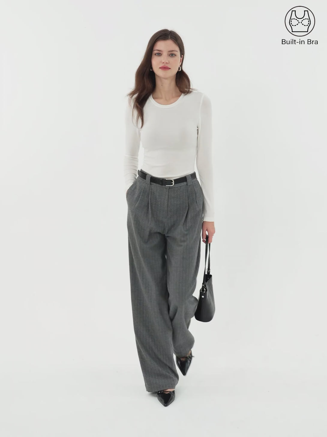 Crewneck Long Sleeve Brami