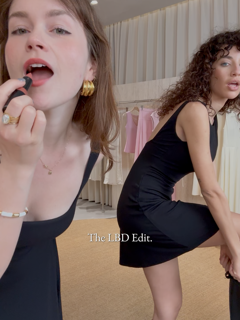 Square Neck Flowy New Airy Bra Midi Dress