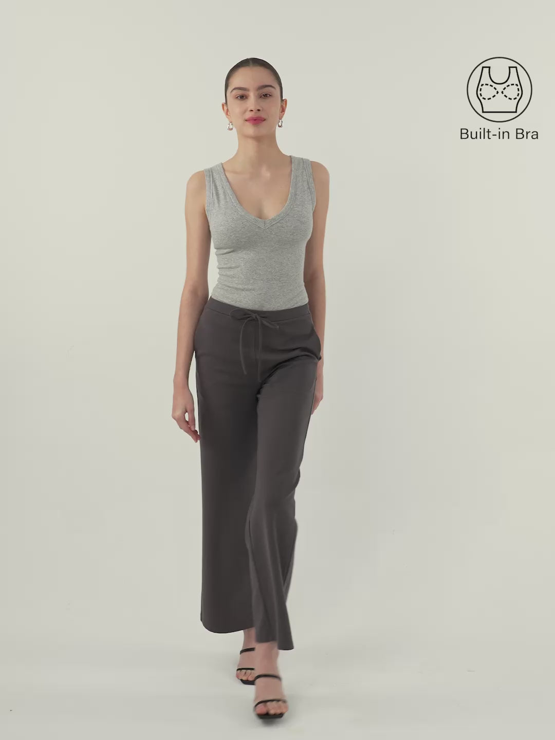 V-neck Cotton Brami Tank