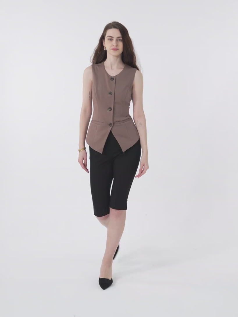 Office Staple Waistcoat with Pockets