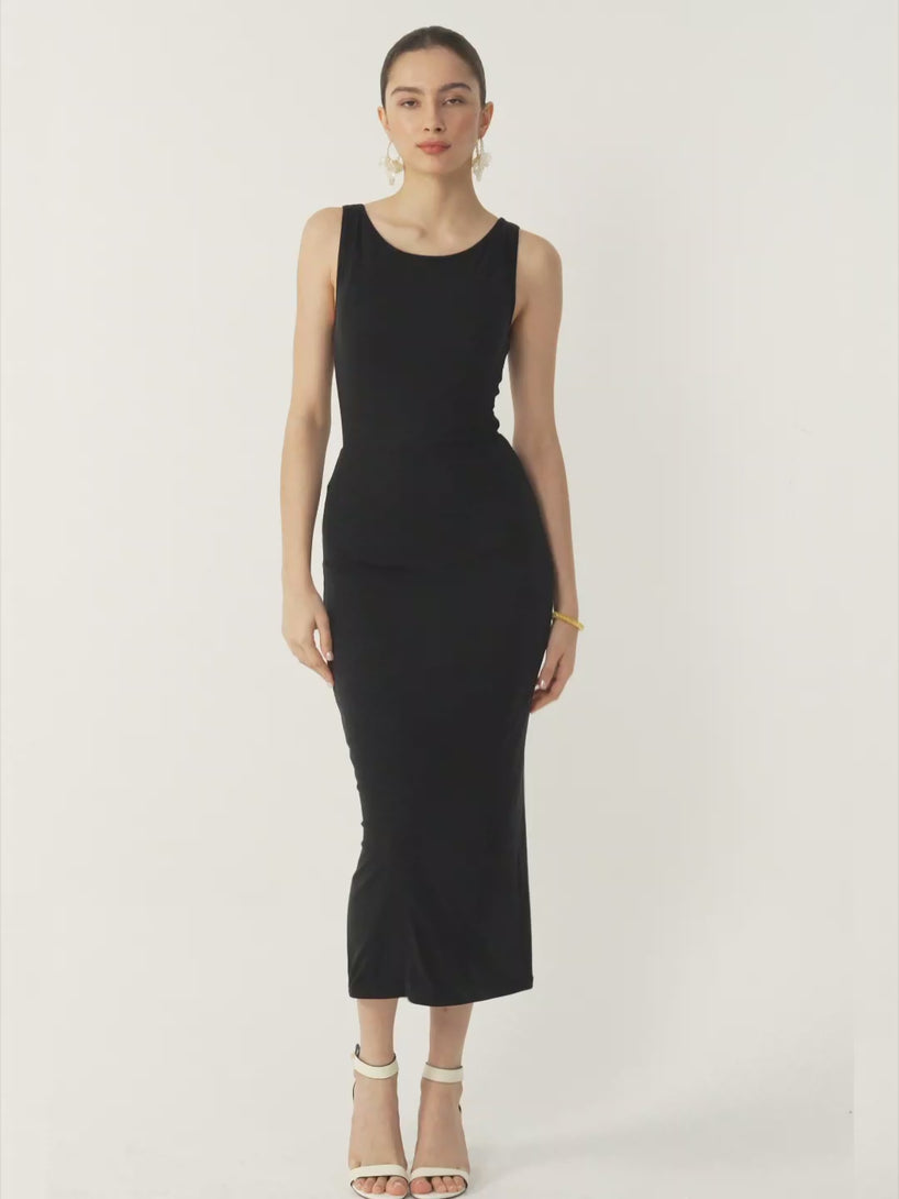 Open-Back Tank Brami Dress