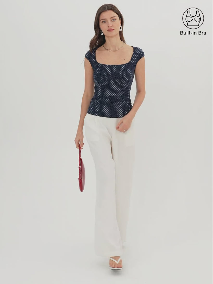 OGLmove Square Neck Bra Top