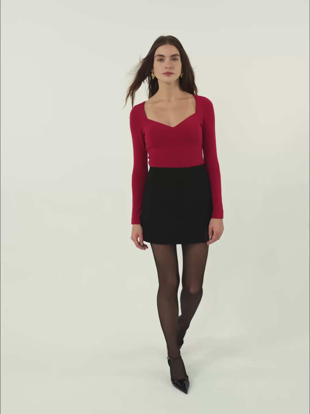 Sweetheart Neck Slim Brami Top