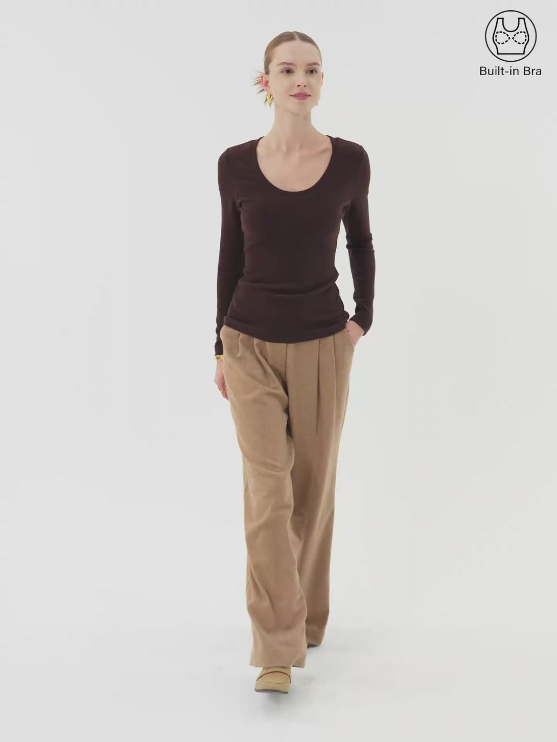 MaxWarm Round Neck Long Sleeve Brami