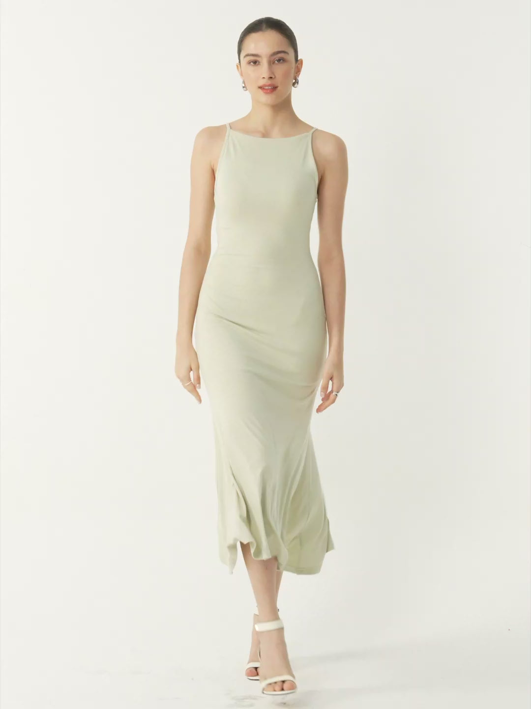 Eco-SkinKiss® Camilla Brami Midi Dress - Soft Lily