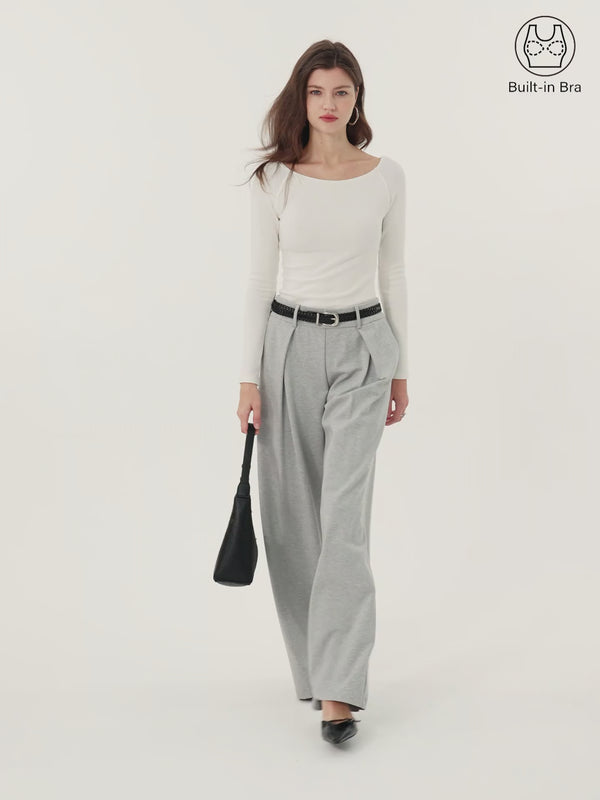 ProWarm Boatneck Long Sleeve Brami