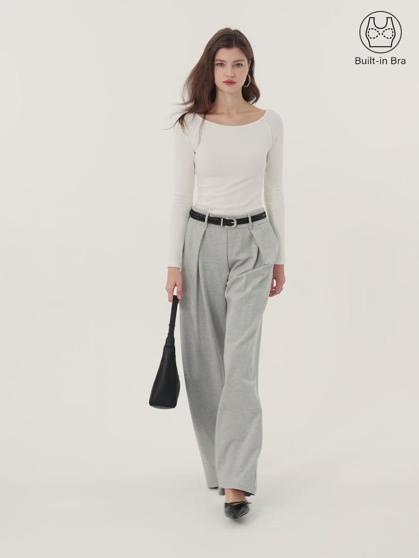 ProWarm Boatneck Long Sleeve Brami