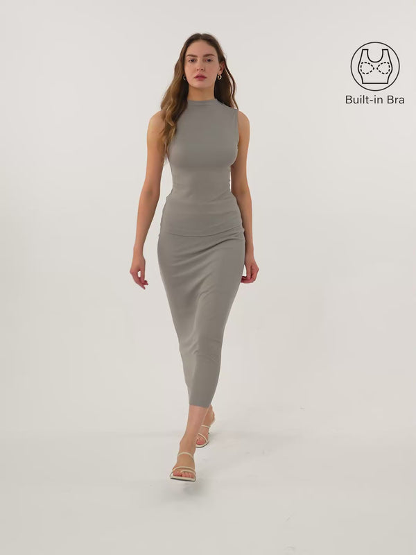OGLmove Mockneck New Airy Bra Tank