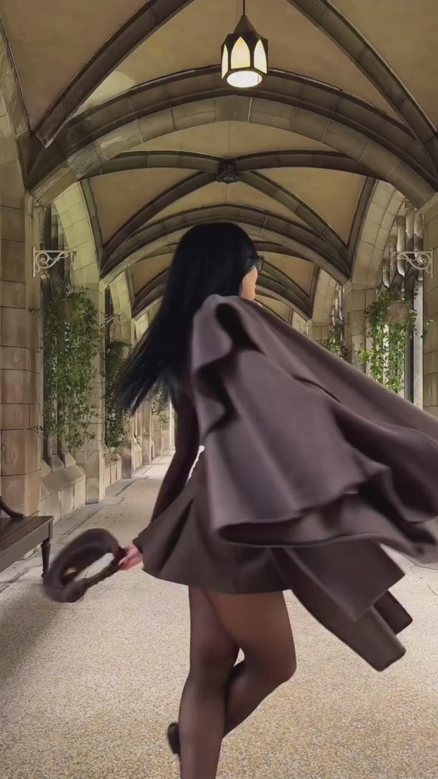 2Pcs Set Side Ruched Boatneck Brami Top & Belted Mini Skirt With Shorts