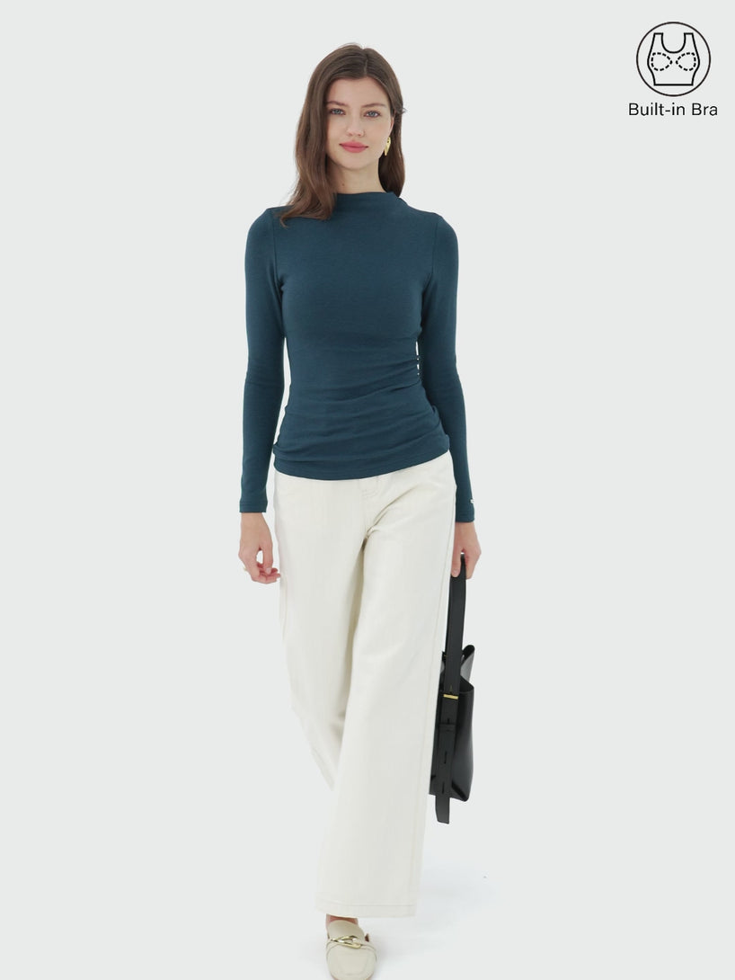 LiteWarm Mockneck Long Sleeve Brami