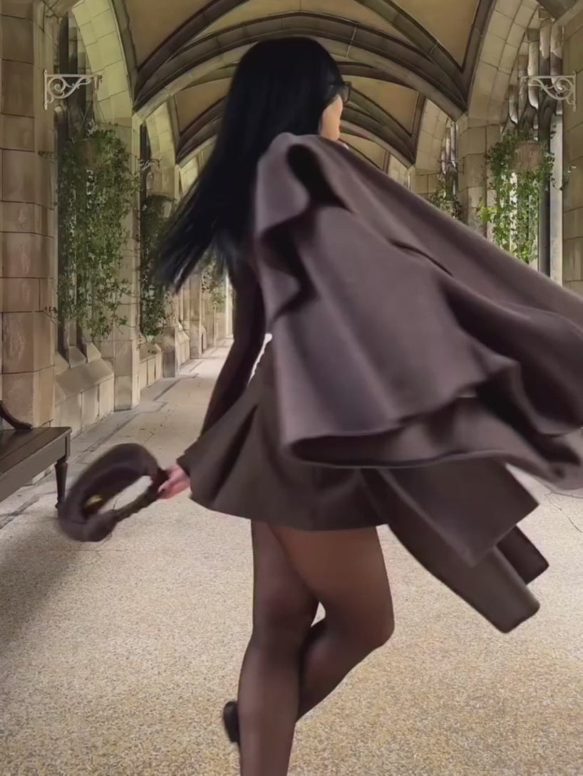 2Pcs Set Side Ruched Boatneck Brami Top & Belted Mini Skirt With Shorts