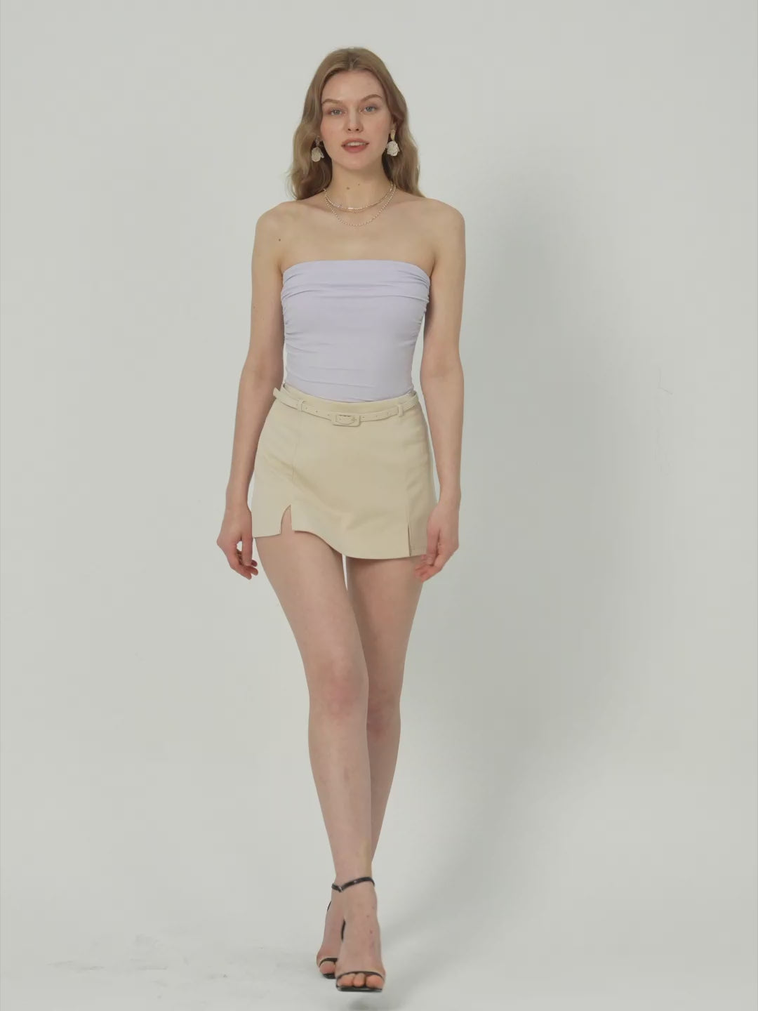 Eco-SkinKiss® Ruched Brami Tube Top - Morning Mist