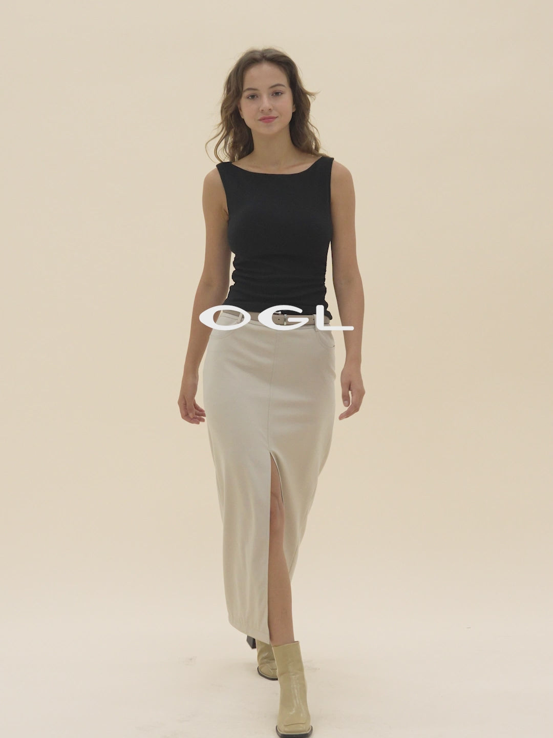 Boat Neck Brami Tank Top