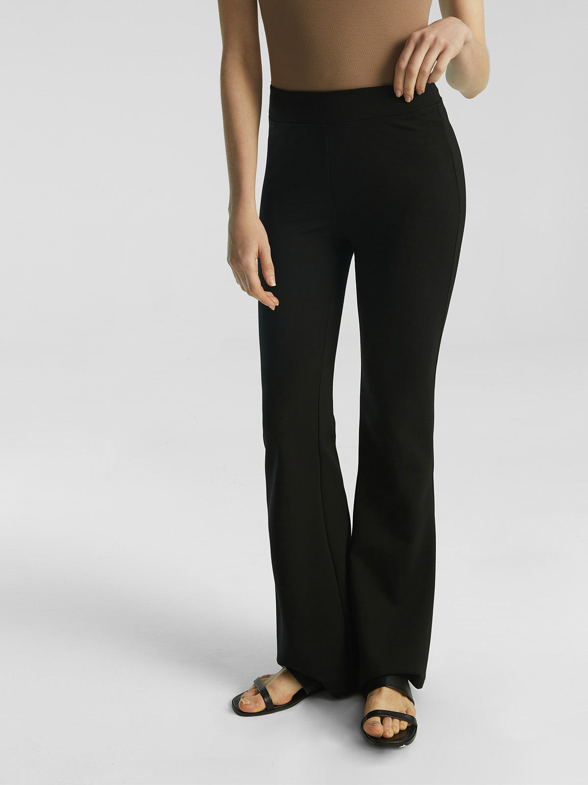 OGLmove Flare Pants Women Classic Slim Bell Bottoms Sustainable